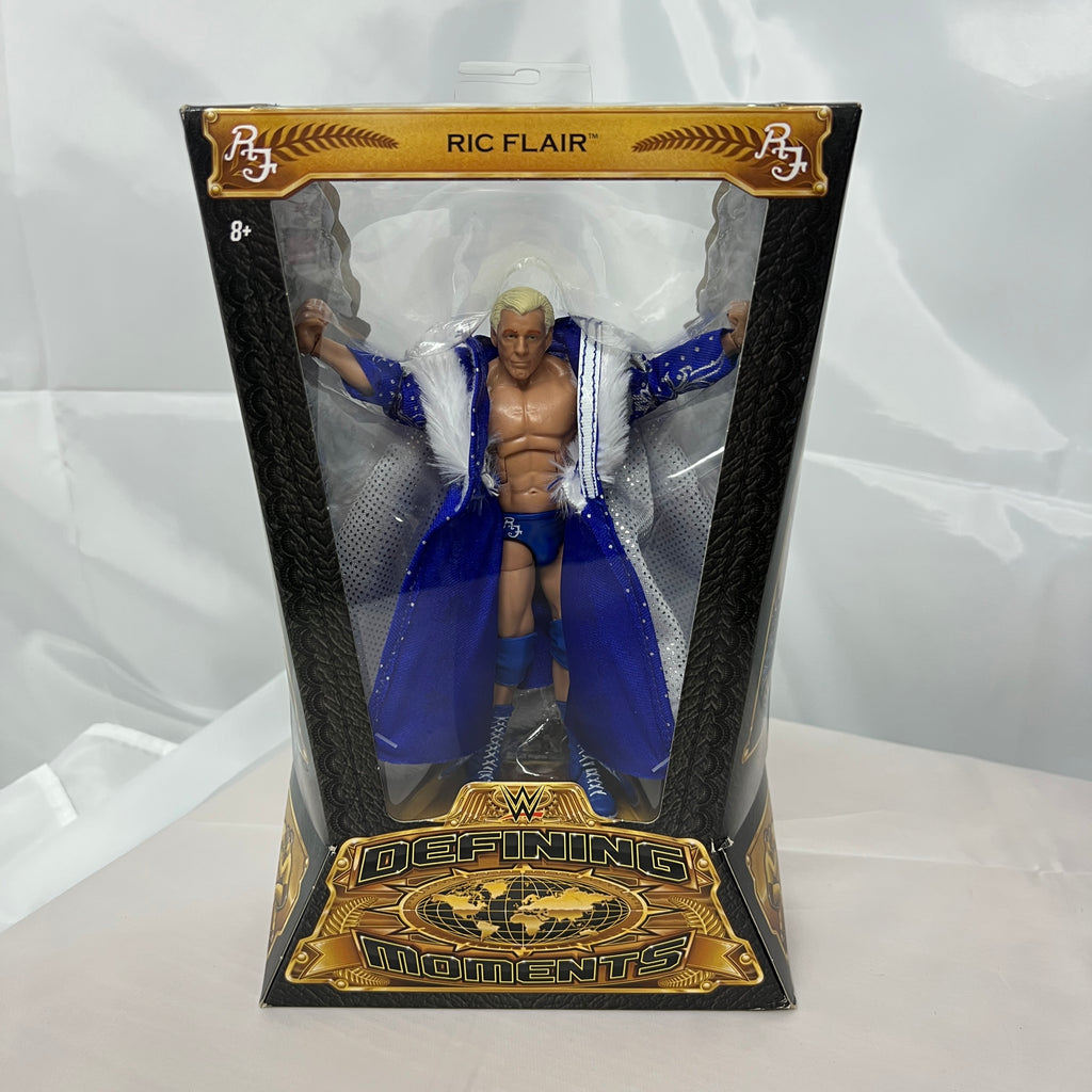 Ric Flair Blue Robe WWE Elite Defining Moments Action Figure Mattel