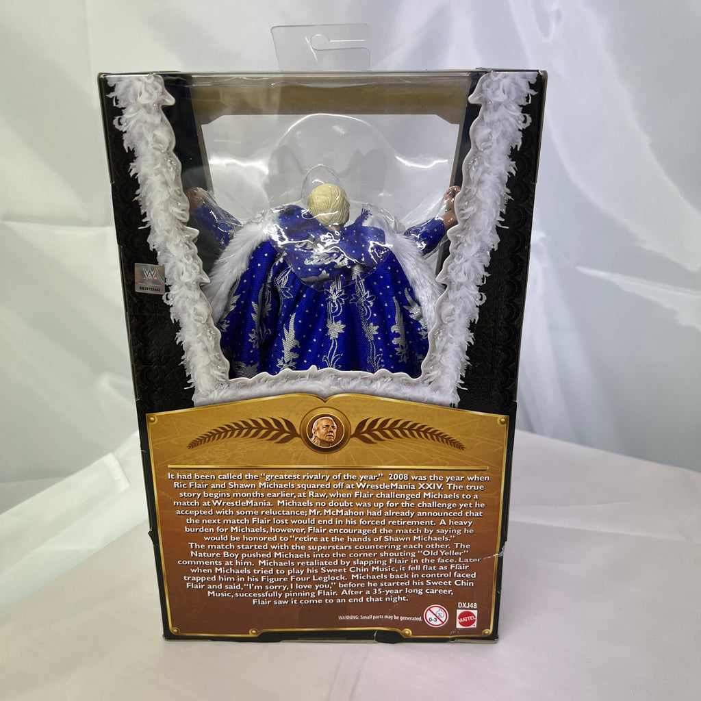 Ric Flair Blue Robe WWE Elite Defining Moments Action Figure Mattel