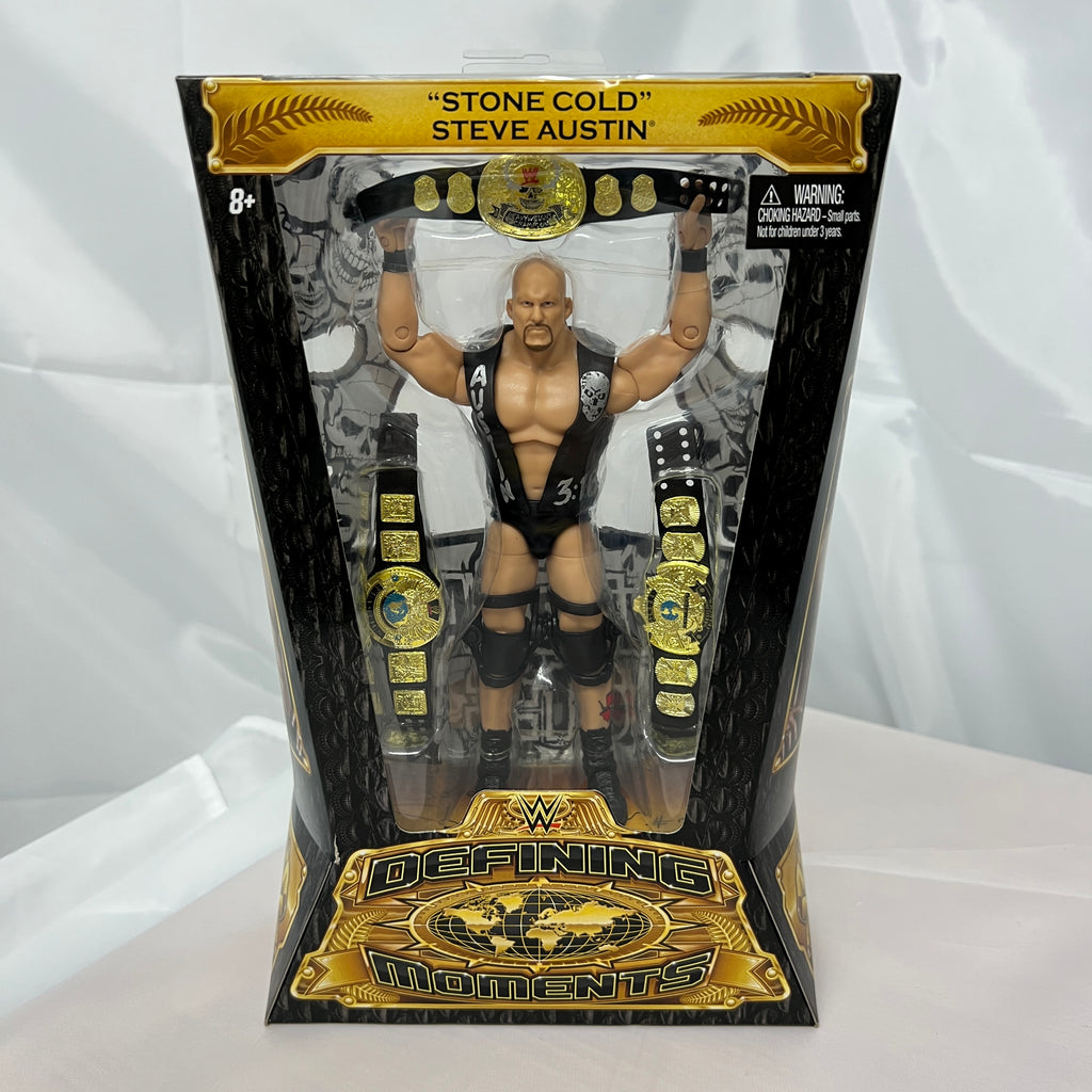 Stone Cold Steve Austin WWE Elite Defining Moments Action Figure Mattel