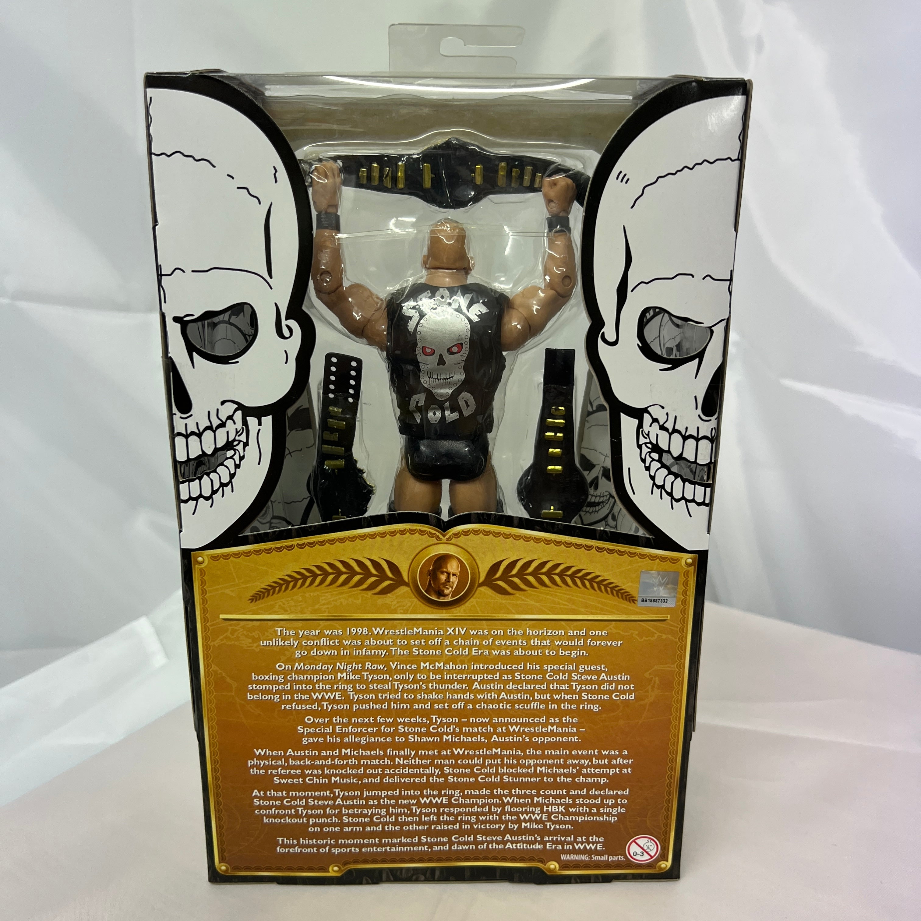Stone Cold Steve Austin WWE Elite Defining Moments Action Figure Mattel
