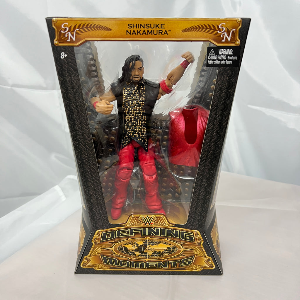 Shinsuke Nakamura WWE Elite Defining Moments Action Figure Mattel