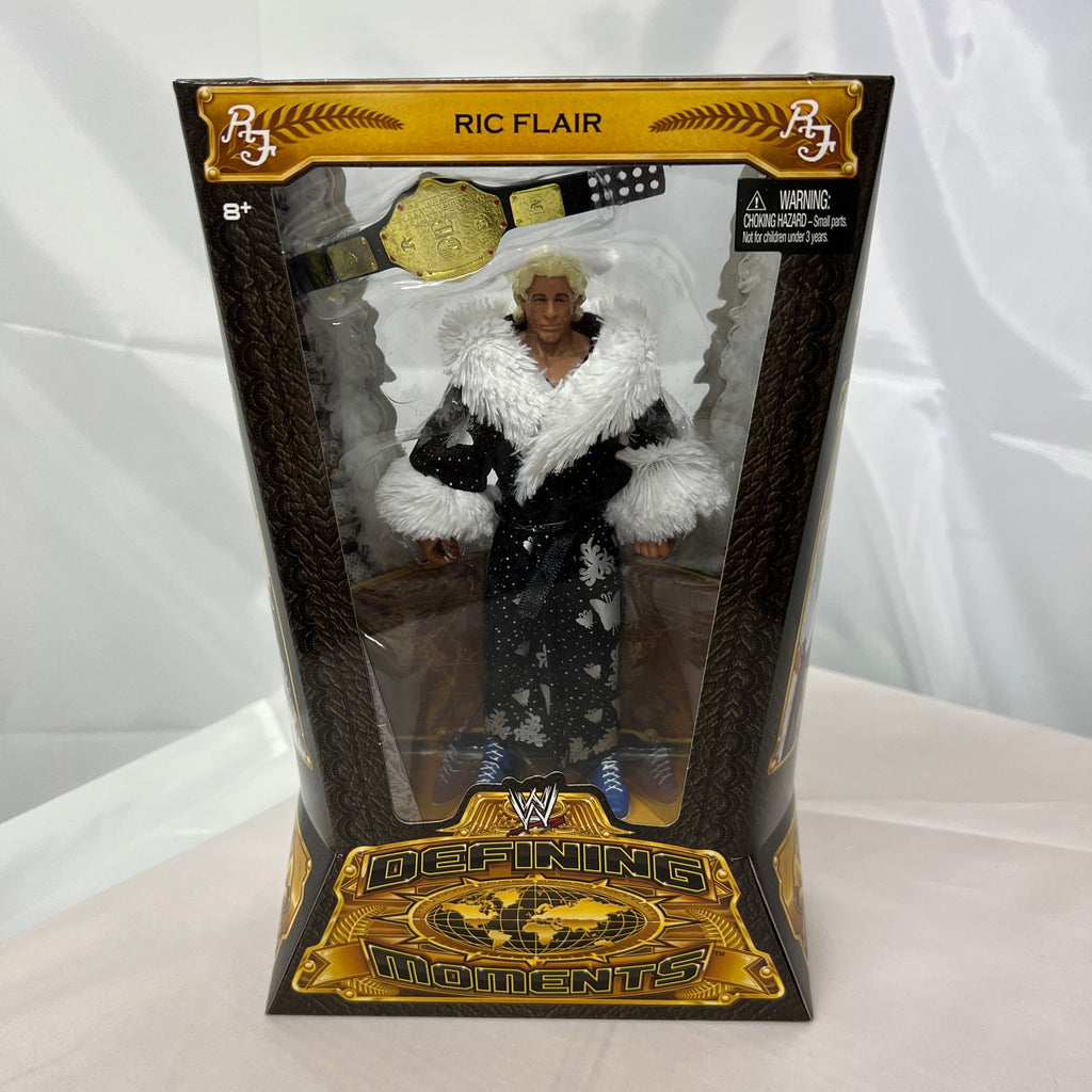 Ric Flair Black Robe WWE Elite Defining Moments Action Figure Mattel