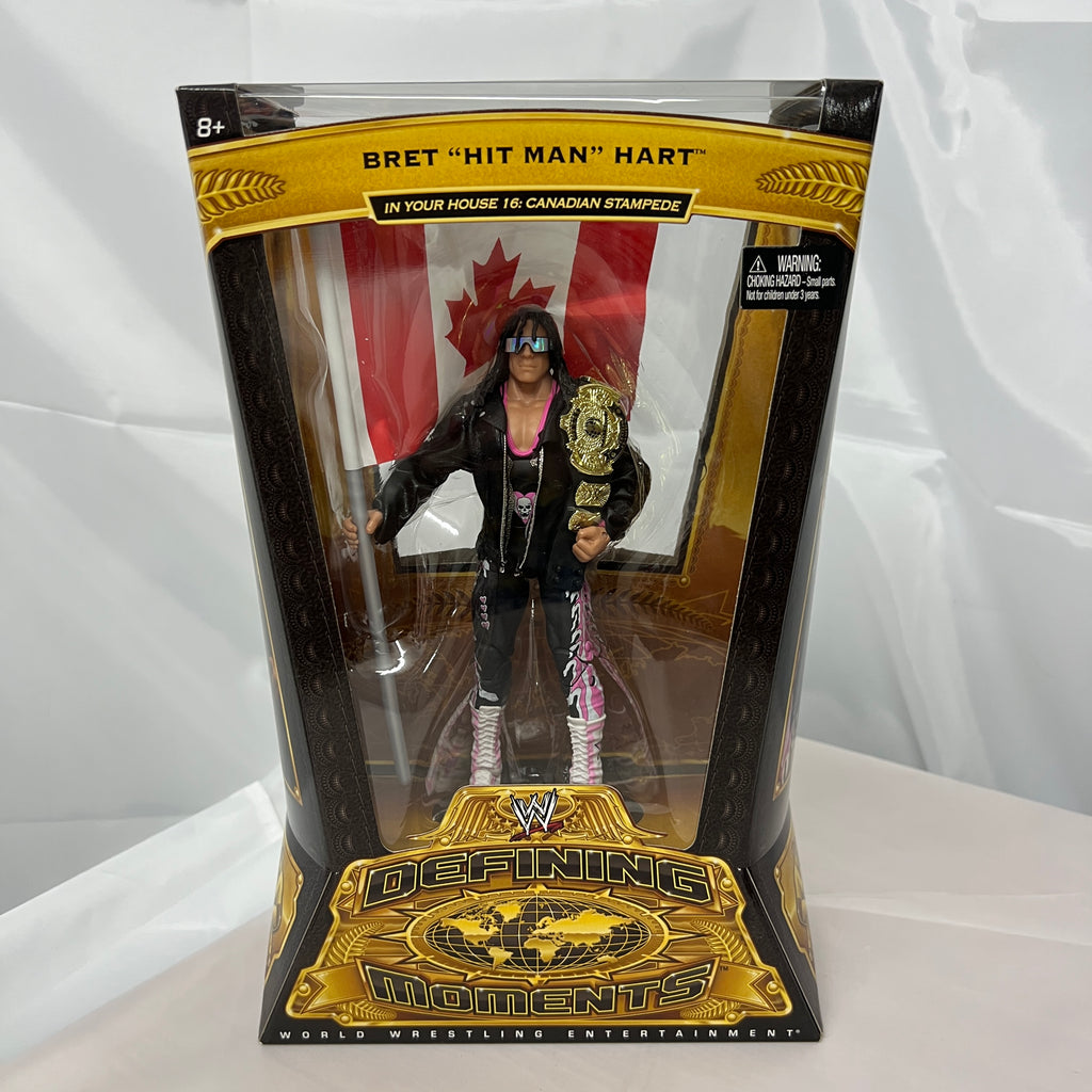 Bret Hart In Your House Canada WWE Elite Defining Moments Action Figure Mattel