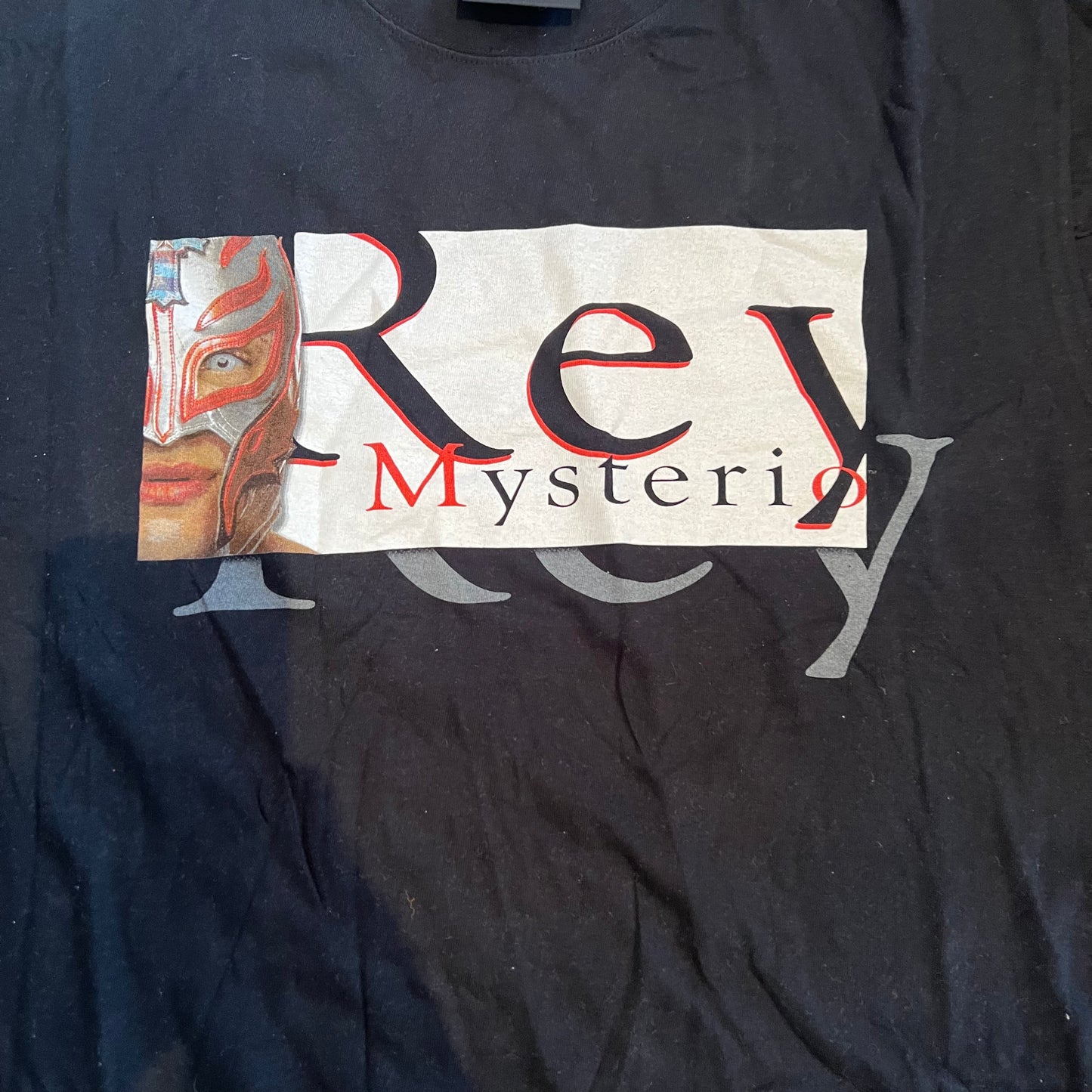 Rey Mysterio Shirt - WWE Size Large Retro Vintage