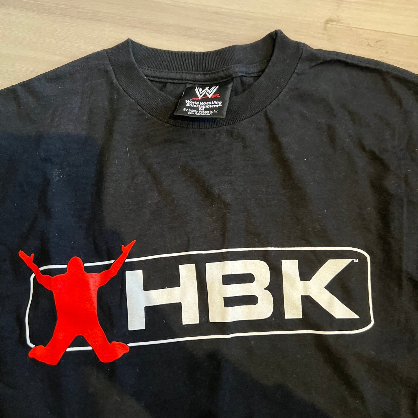 Shawn Michaels HBK Shirt - WWE Size Medium Retro Vintage Believe Achieve
