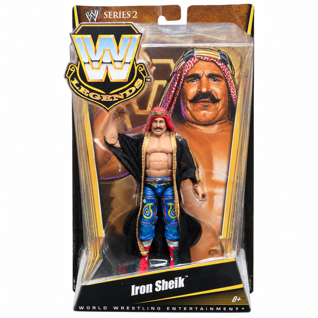 The Iron Sheik WWE Elite Legends Action Figure Mattel