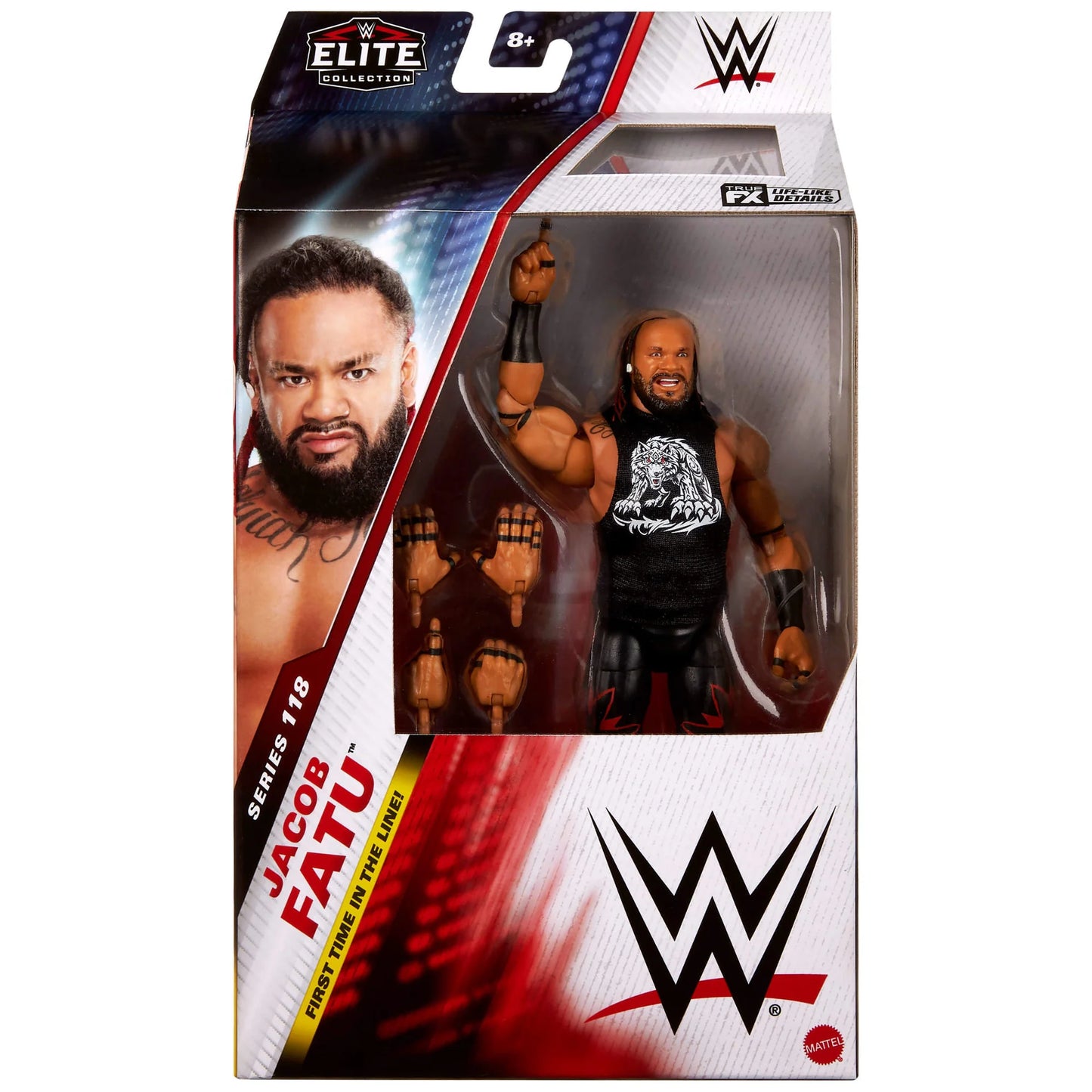 Jacob Fatu WWE Elite 118 Action Figure