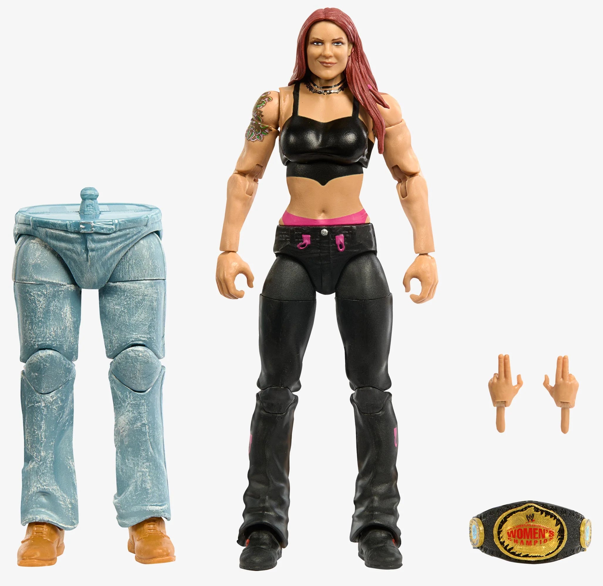 Box Dmg Lita WWE Elite Monday Night Wars Action Figure Mattel