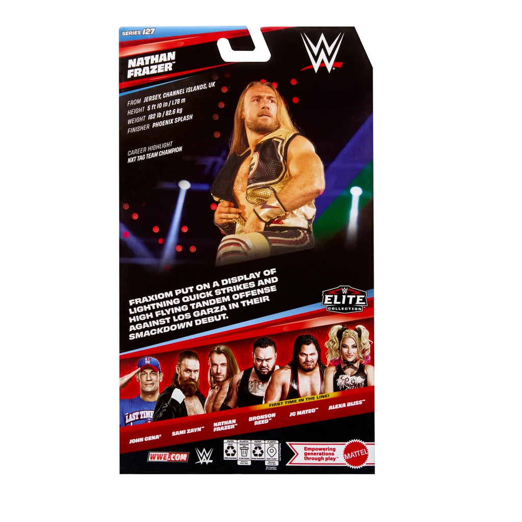 Nathan Frazer WWE Elite Series 127 Action Figure Mattel