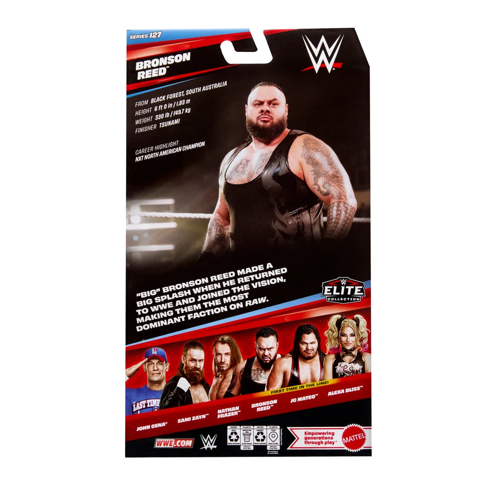 Bronson Reed WWE Elite Series 127 Action Figure Mattel