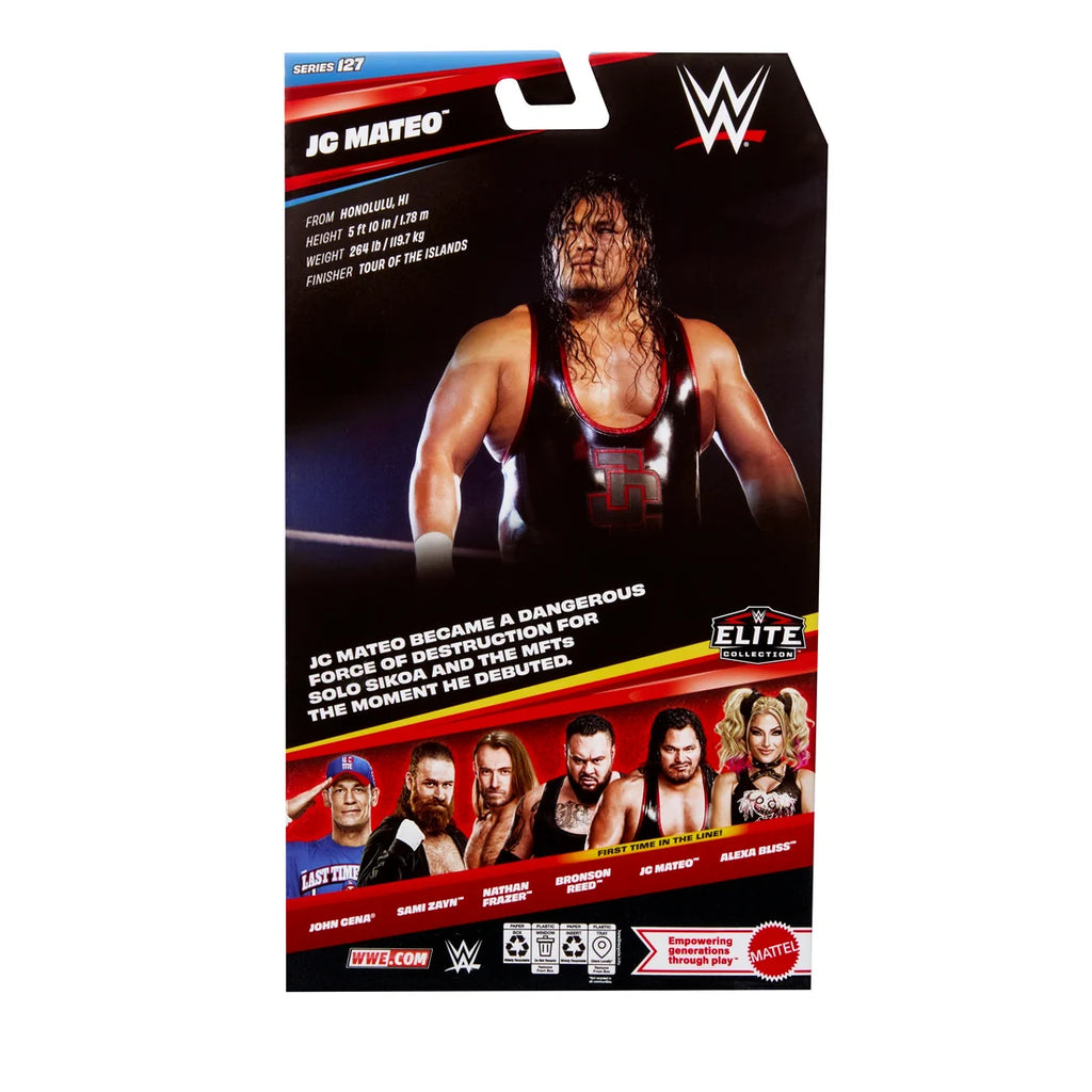 JC Mateo WWE Elite Series 127 Action Figure Mattel