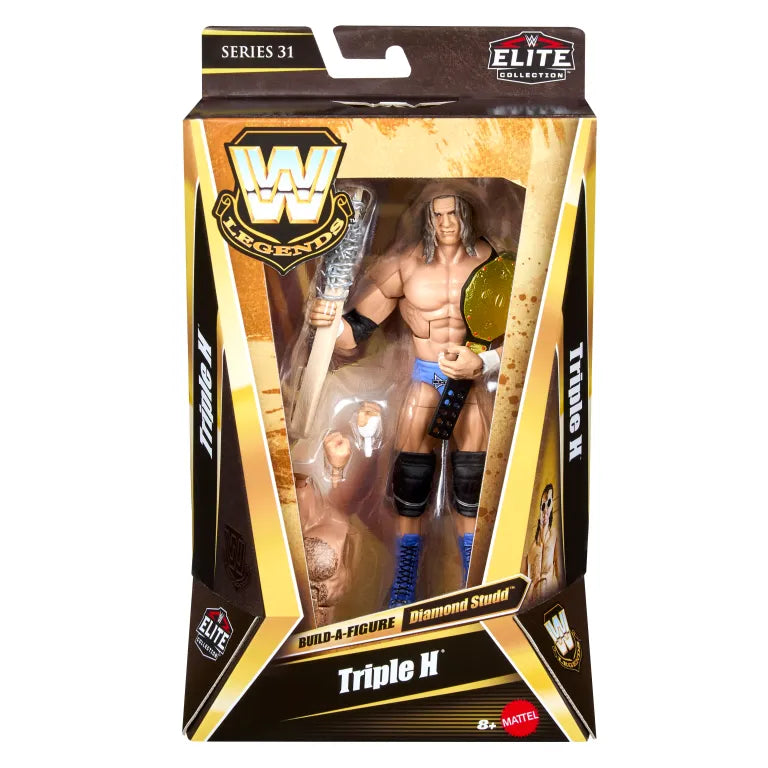 Triple H WWE Elite Legends Series 31 Action Figure Mattel