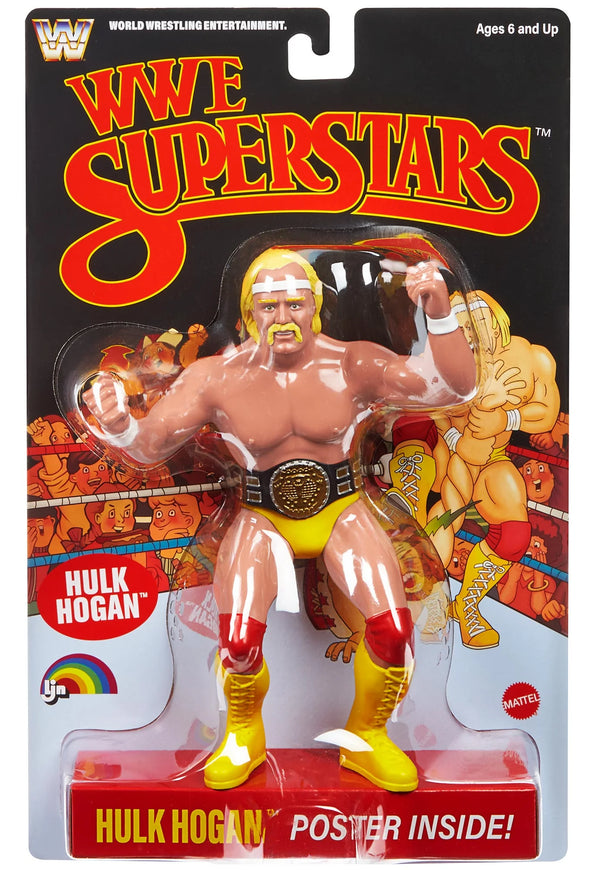 Hulk Hogan Black Card WWE LJN Retro Action Figure 2026