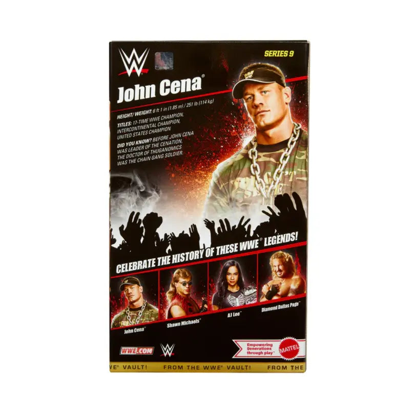 John Cena WWE Elite From The Vault Action Figure Series 9