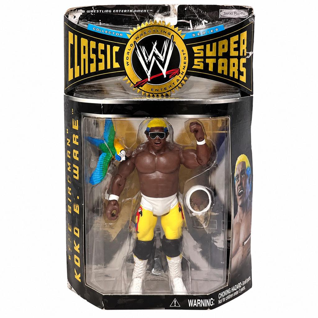 Koko B Ware WWE Classic Superstars Series 6 Action Figure Jakks