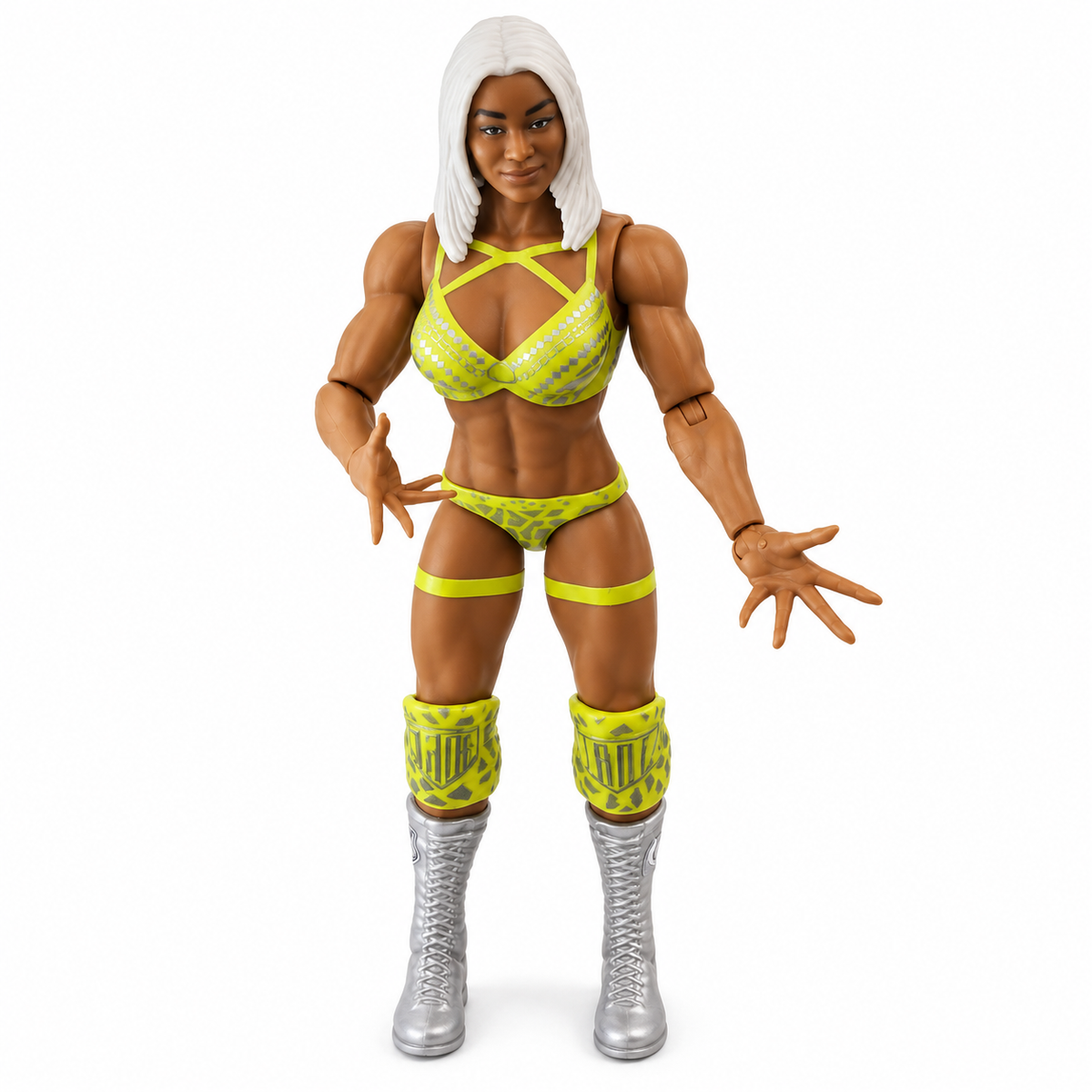 Jade Cargill WWE Main Event Out Of Box Action Figure Mattel 9