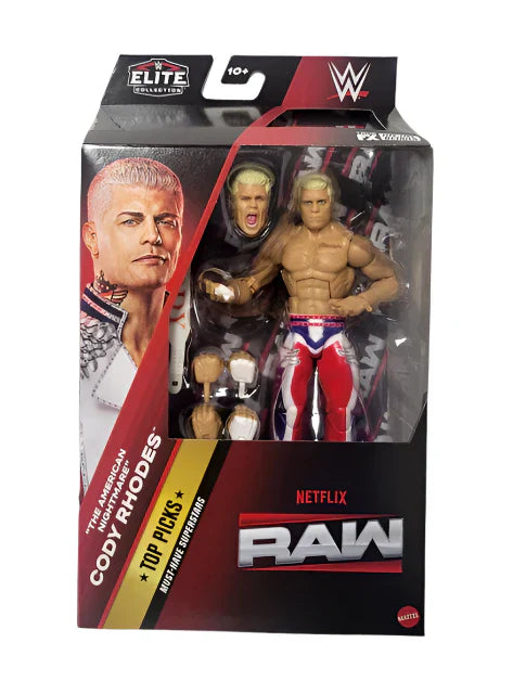 DMG BOX Cody Rhodes - WWE Elite Top Picks Netlix Wave 4 Action Figure
