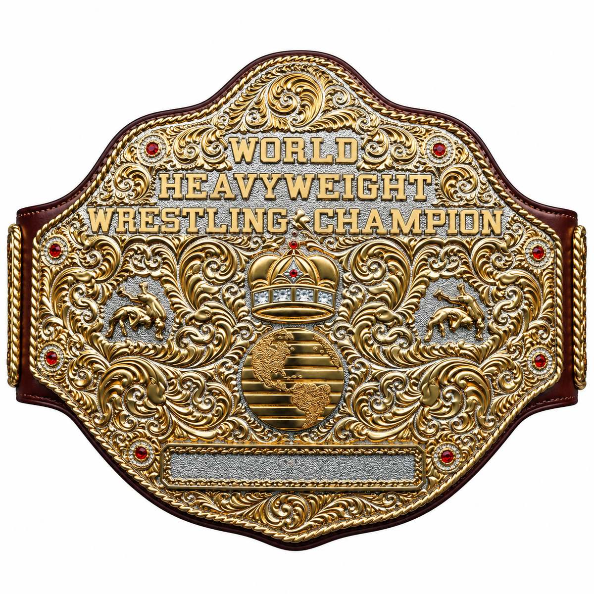 Ric Flair Sting WWE Autographed World Championship Replica Title Belt Signed COA