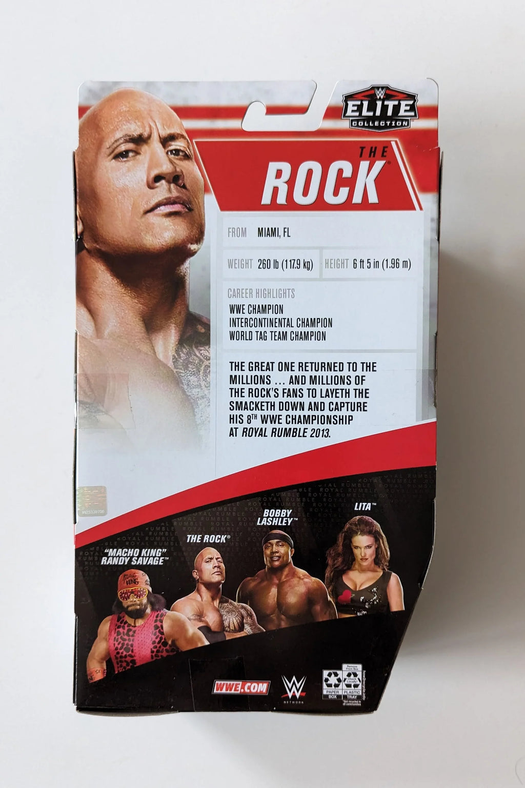 The Rock WWE Elite Royal Rumble Action Figure