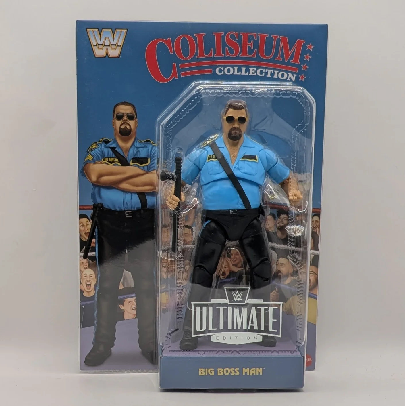 Big Boss Man WWE Coliseum Collection Ultimate Edition Action Figure Mattel