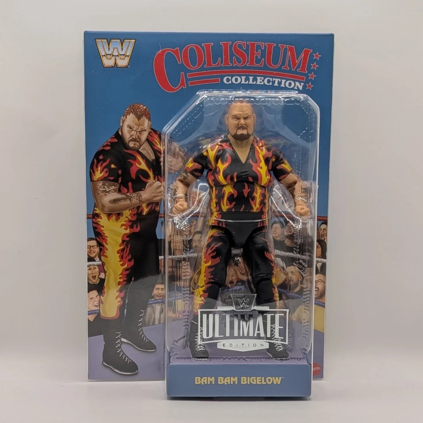 Bam Bam Bigelow WWE Coliseum Collection Ultimate Edition Action Figure Mattel