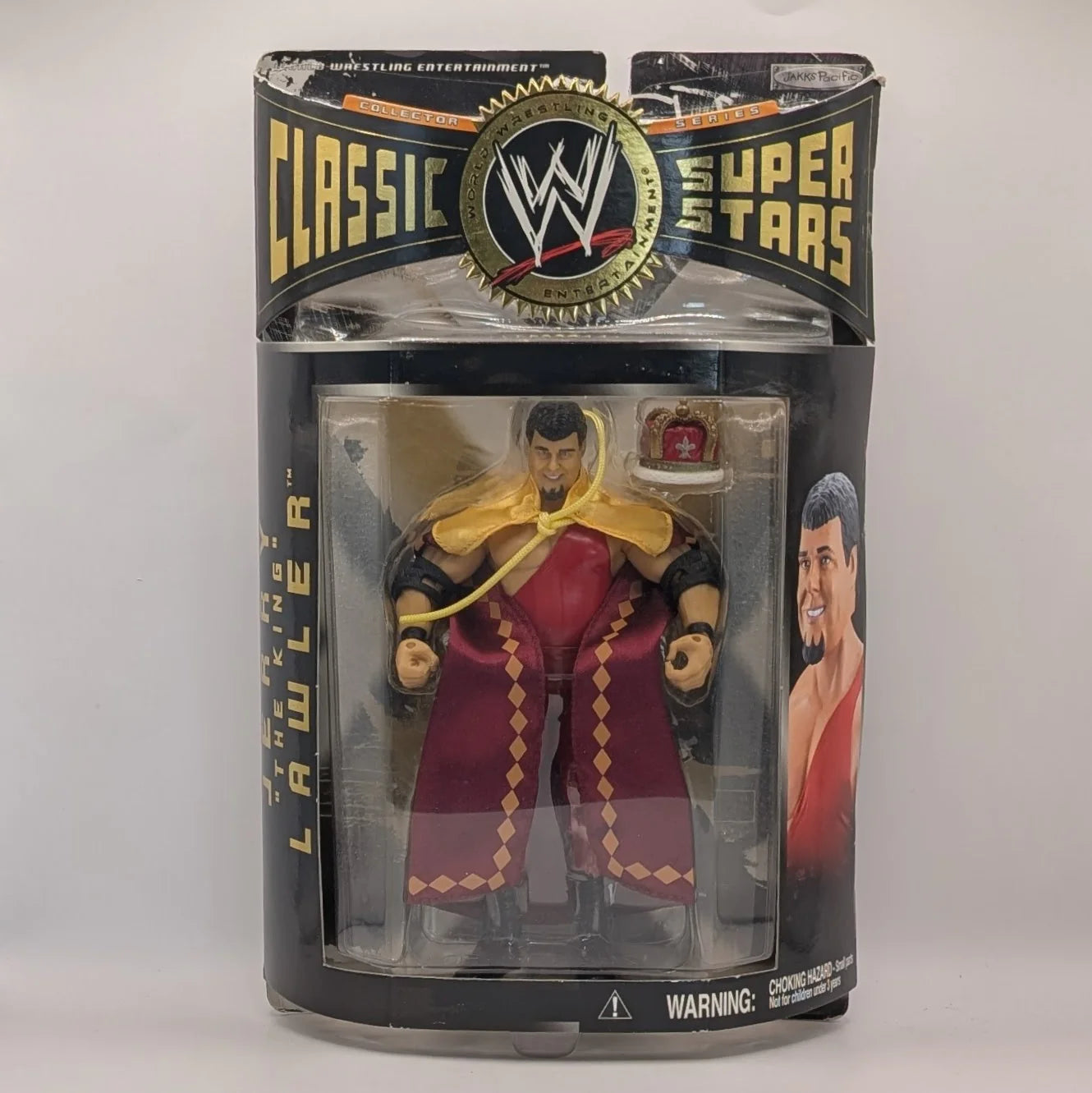 Jerry The King Lawler WWE Classic Superstars 8 Action Figure Jakks