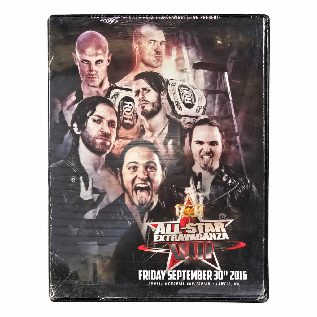 SEALED ROH All Star Extravaganza VIII 2016 DVD Wrestling Young Bucks MCMG Jay White
