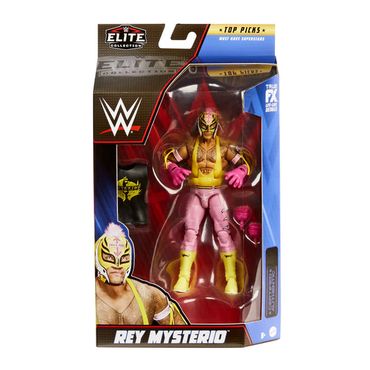 Rey Mysterio (Yellow & Pink) - WWE Elite Top Picks 2023 (Wave 2)