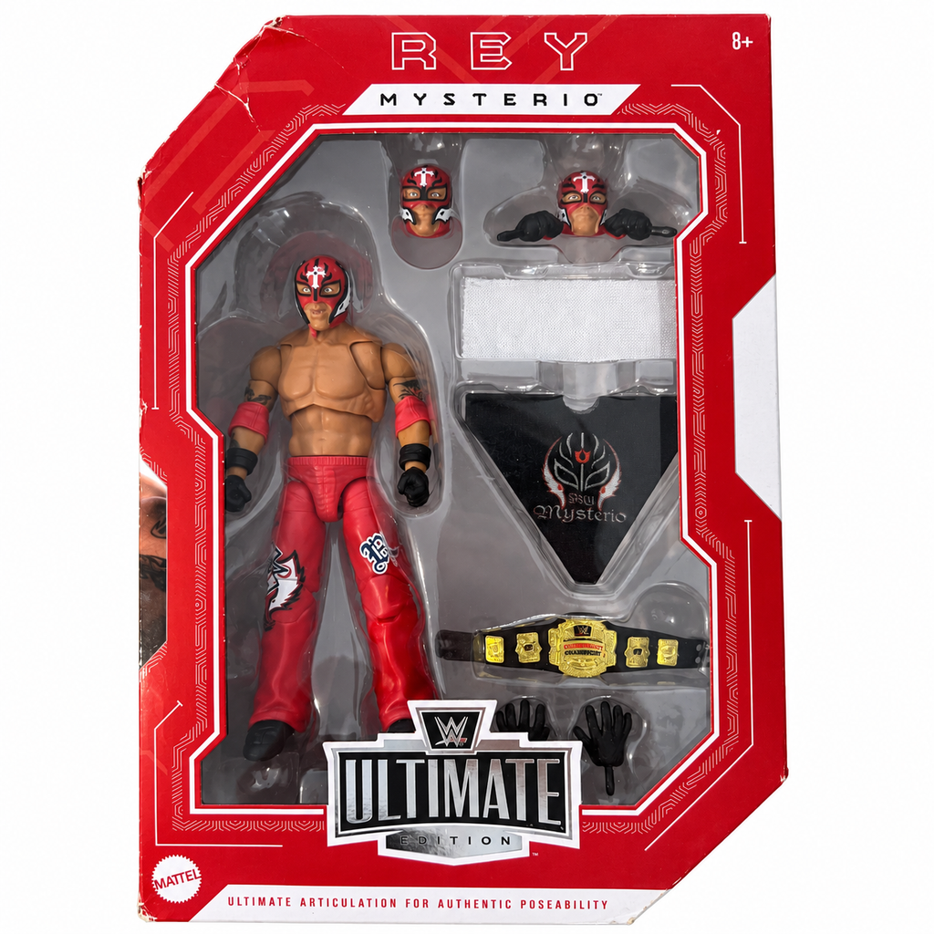 WWE Rey Mysterio Ultimate Edition Fan Takeover Action Figure Mattel