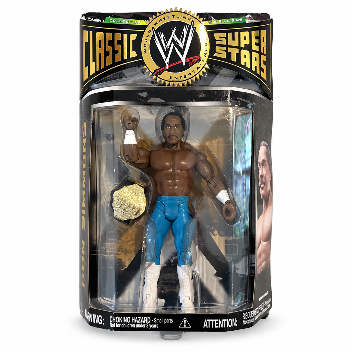 Ron Simmons WWE Classic Superstars 20 Action Figure Jakks