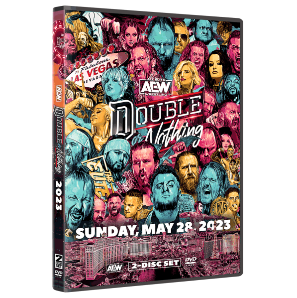 AEW Double Or Nothing 2023 DVD 2 Disc Set Sealed