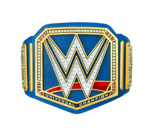 Universal Championship Blue Replica Title Belt - Official Licensed WWE Product