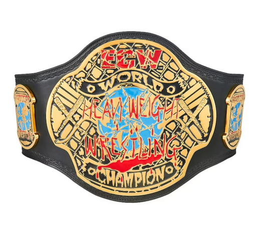 WWE ECW World Heavyweight Championship Replica Title Belt - Official Licensed WWE Product