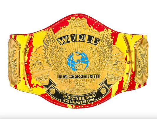 WWE Hulk Hogan ''Hulkamania'' Signature Series Championship Replica Title Belt - Official Licensed WWE Product