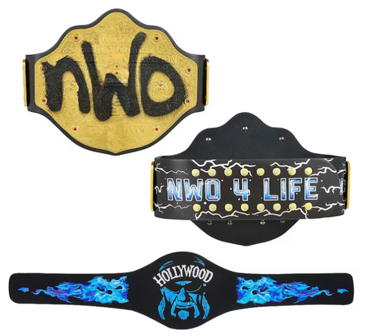 WWE Hollywood Hogan ''Signature Series'' Championship Replica Title Belt - Official Licensed WWE Product