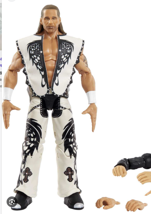 Shawn Michaels WWE Elite Wrestlemania Out Of Box Action Figure WWE 5