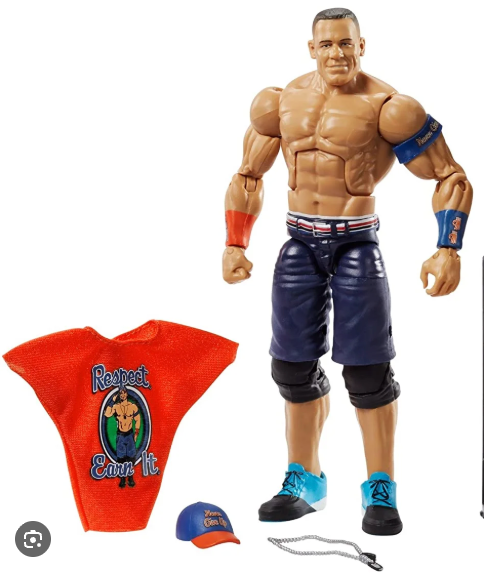 John Cena WWE Elite 60 WWE Out Of Box Action Figure Mattel