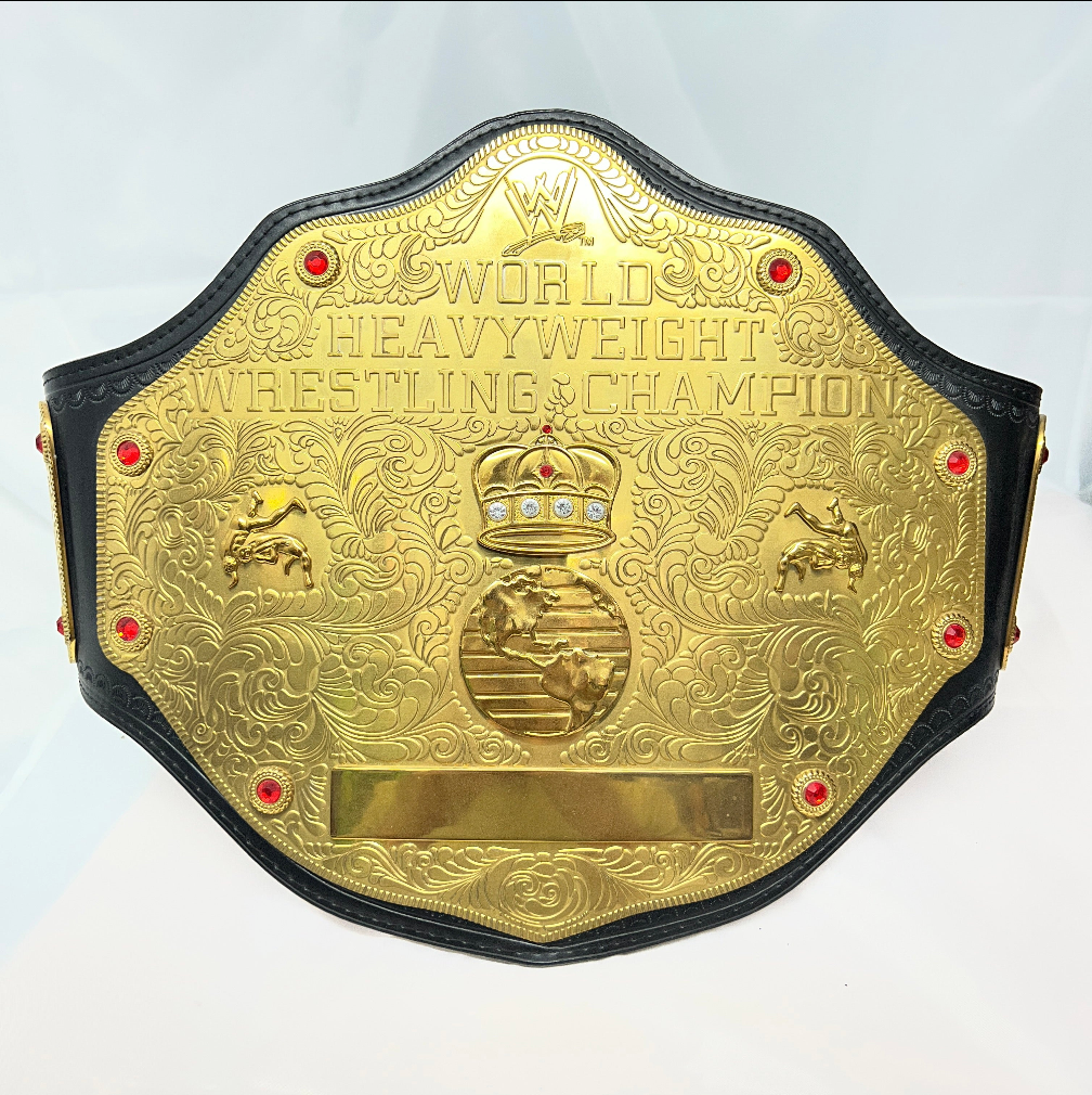 WWE World Heavyweight 2002 Retro Championship Replica Title Belt WWE Authentic