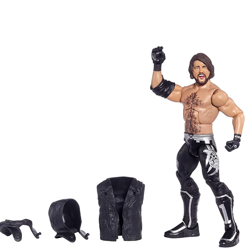 AJ Styles WWE Elite 51 Out Of Box Action Figure Mattel 4
