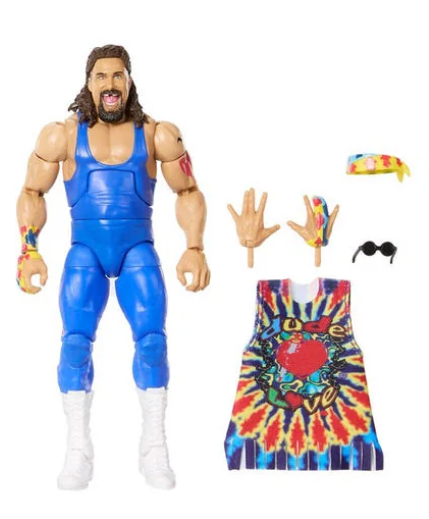 Dude Love WWE Elite 3 Faces of Foley Action Figure Mattel