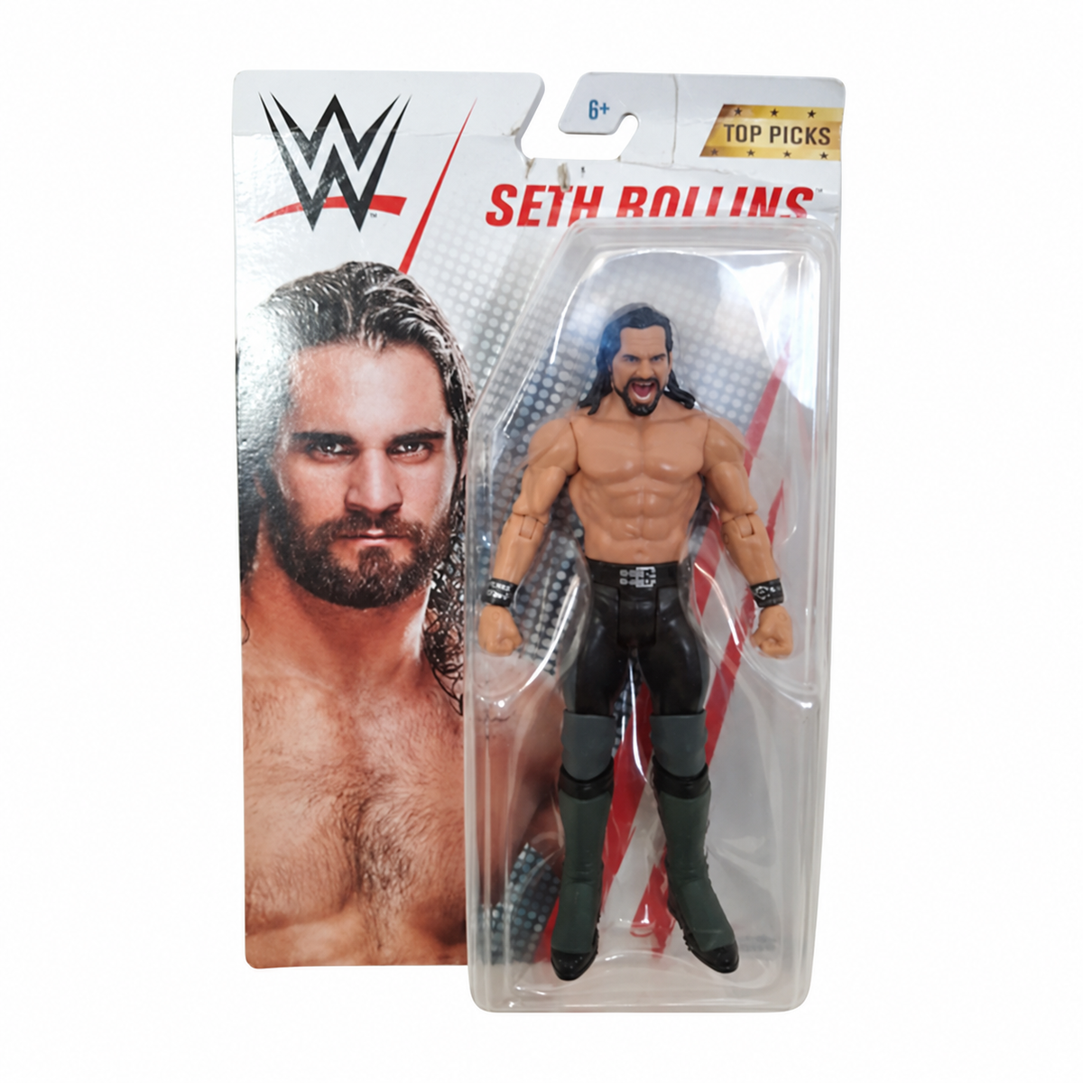 Seth Rollins WWE Basic Series Top Picks Action Figure Mattel