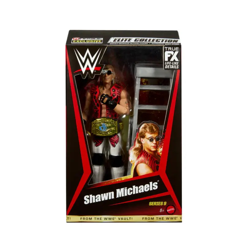 Shawn Michaels WWE Elite From The Vault Action Figure Series 9