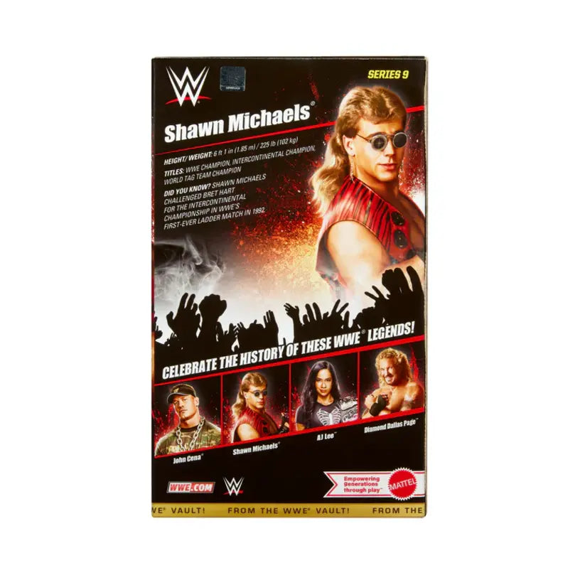 Shawn Michaels WWE Elite From The Vault Action Figure Series 9