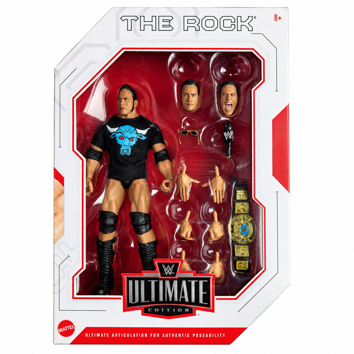 WWE The Rock Ultimate Edition 6 Action Figure Mattel