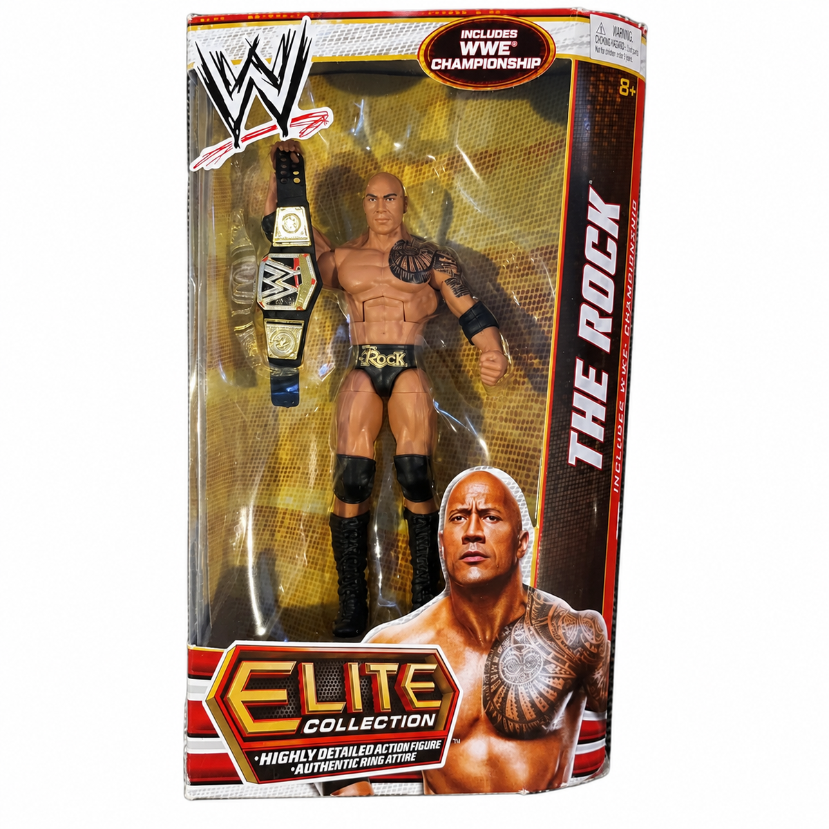 The Rock WWE Elite 22 Action Figure Mattel