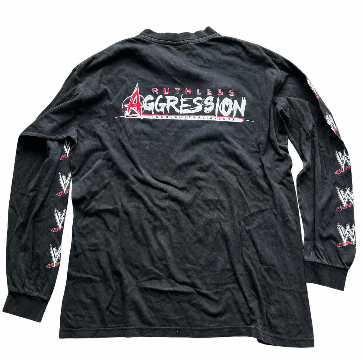 WWE Ruthless Aggression Raw Tour Australia Shirt Size Medium