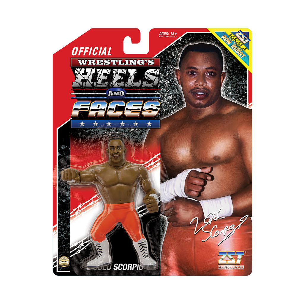 PREORDER 2 Cold Scorpio Heels and Faces Series 6 Retro Action Figure WWE