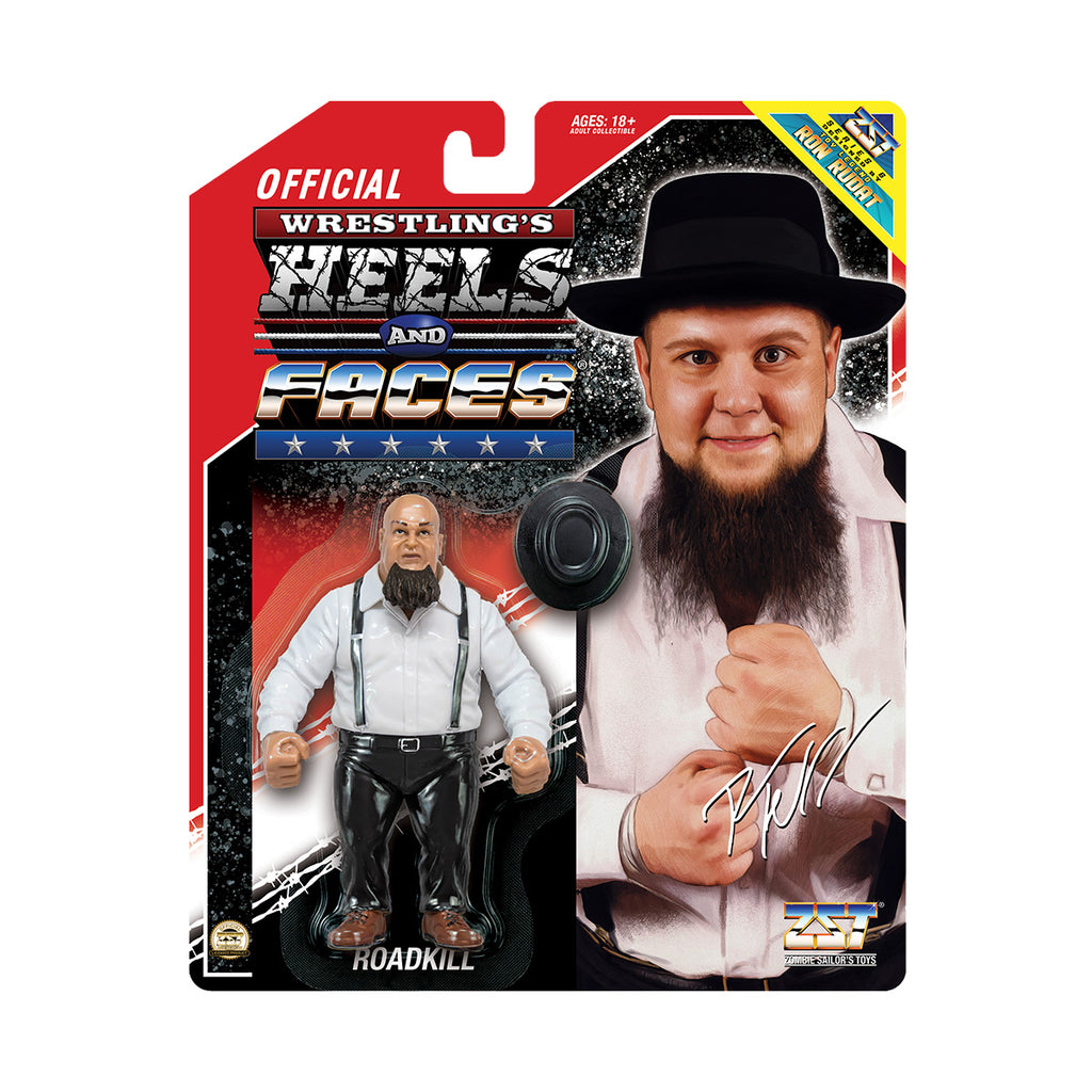 Roadkill Heels and Faces Series 6 Retro Action Figure WWE