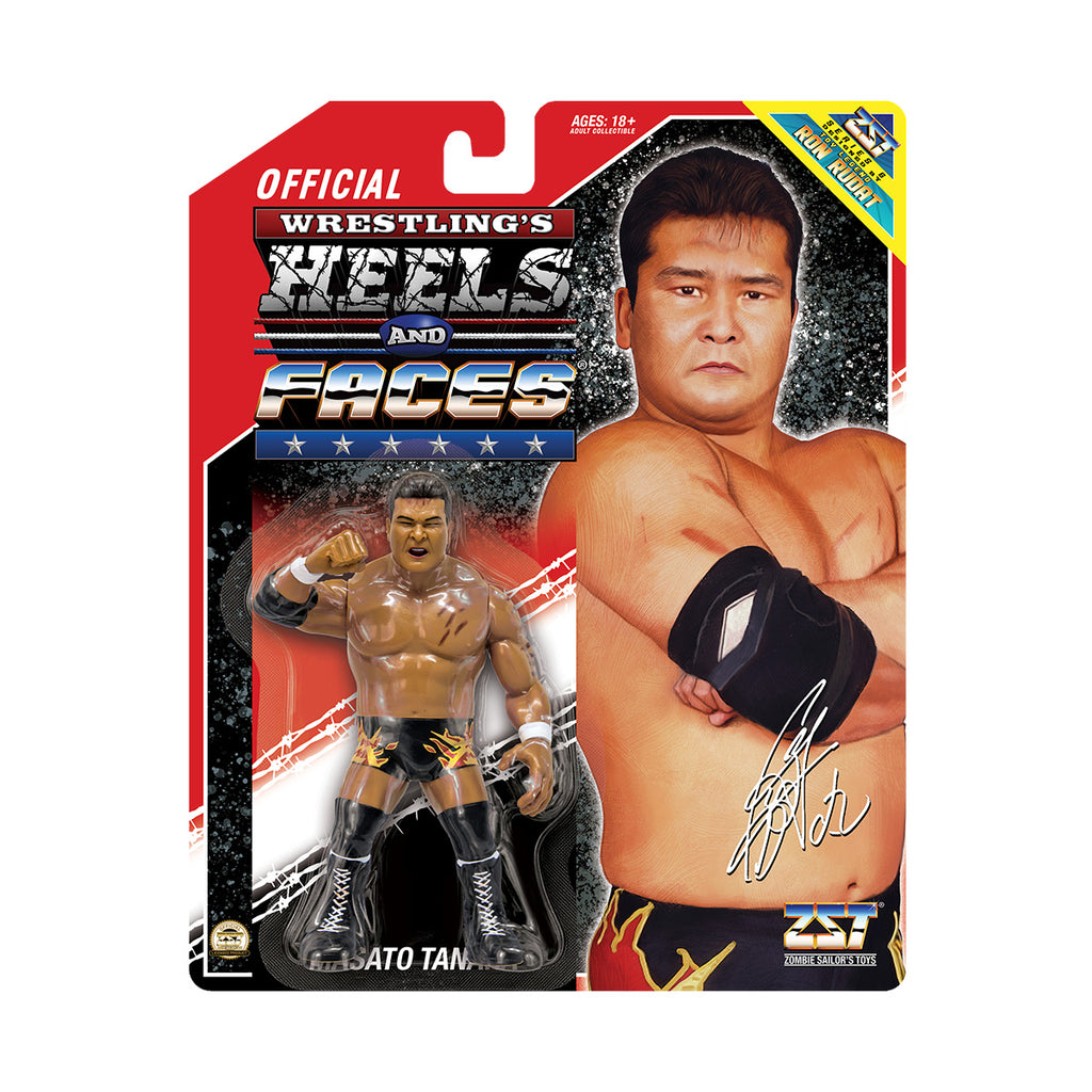 PREORDER Masato Heels and Faces Series 6 Retro Action Figure WWE