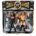 Undertaker Triple H WWE Wrestlemania 17 Classic Superstars 2 Pack Action Figures Jakks